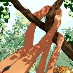 This is a pixiv picture whose title is 今日の一枚3008 (1:20+0:40+1:00).
