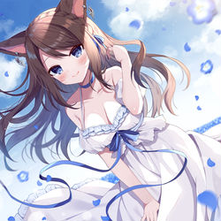 This is a pixiv picture whose title is 🌸.