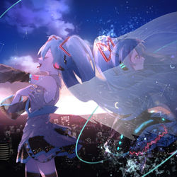 This is a pixiv picture whose title is 『キミ がいるから』.