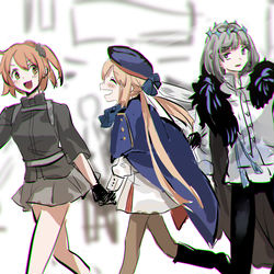 This is a pixiv picture whose title is 主に躍動トリオまとめ.