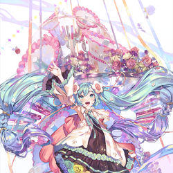 This is a pixiv picture whose title is 🎉🎂🎉.