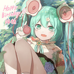 This is a pixiv picture whose title is 14th.