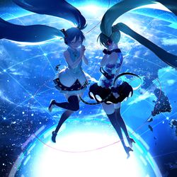 This is a pixiv picture whose title is 教えてよ 君だけの世界.