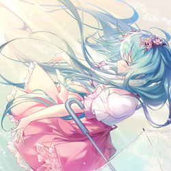 This is a pixiv picture whose title is MELT.