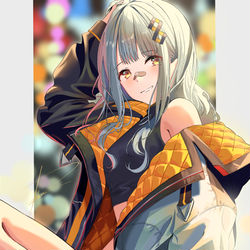 This is a pixiv picture whose title is 八月最後の落書き.