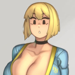 This is a pixiv picture whose title is Vault girl.