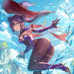This is a pixiv picture whose title is モナ誕！.