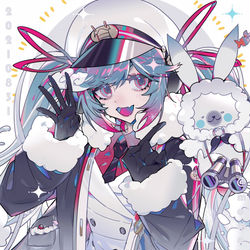 This is a pixiv picture whose title is 🎉.