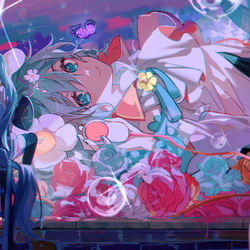 This is a pixiv picture whose title is インスピレーション.