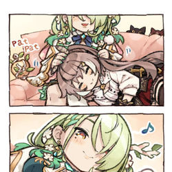 This is a pixiv picture whose title is Mama Fauna.