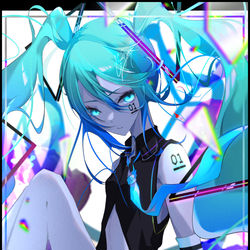 This is a pixiv picture whose title is 初音ミク14ANNIVERSARY.