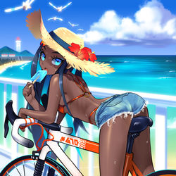 This is a pixiv picture whose title is ルリナ.