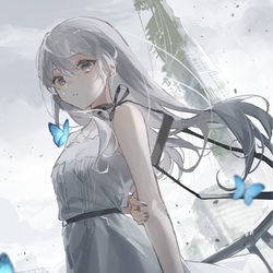 This is a pixiv picture whose title is 🦋.