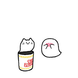 This is a pixiv picture whose title is no.1400 『 カップラーメンを食べたいテレサ 』.