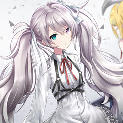 This is a pixiv picture whose title is 「････････････････････････ひま」.