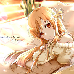 This is a pixiv picture whose title is 『Asuna_Aincrad』.