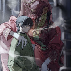 This is a pixiv picture whose title is 創作.