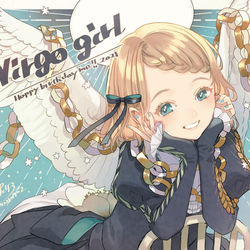 This is a pixiv picture whose title is 乙女座.