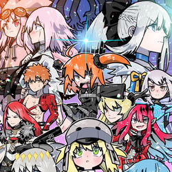 This is a pixiv picture whose title is アヴァロン・ル・フェクリア記念絵.