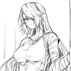This is a pixiv picture whose title is 落書き.