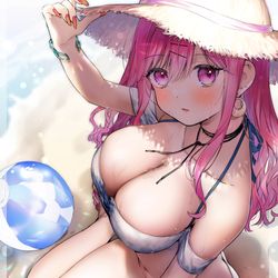 This is a pixiv picture whose title is 「もう…帰っちゃうの？」.