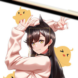 This is a pixiv picture whose title is アズールレーン　愛宕.