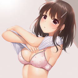 This is a pixiv picture whose title is 『えっちなこととか別に興味ないんですけど･･･ﾊﾞｶ･･･』.