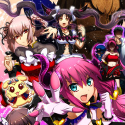 This is a pixiv picture whose title is よにんはサヴァキュア.