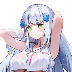 This is a pixiv picture whose title is 少女前线 • HK416.