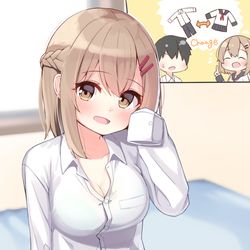 This is a pixiv picture whose title is こんな幼馴染がいてほしい３０.