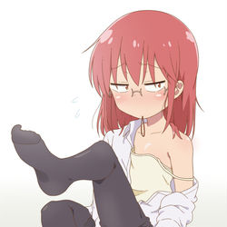 This is a pixiv picture whose title is え...？タイツが好きなの？.