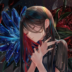 This is a pixiv picture whose title is 開花.