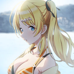 This is a pixiv picture whose title is よこめぐる.