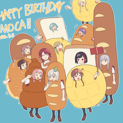 This is a pixiv picture whose title is モカちゃん誕生日おめでとう.
