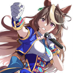 This is a pixiv picture whose title is 「勝利を この手に！」.