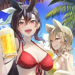 This is a pixiv picture whose title is ビールがもっと美味しくなるポスター.