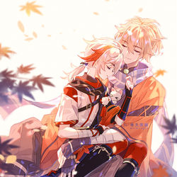 This is a pixiv picture whose title is 还未结局的故事.