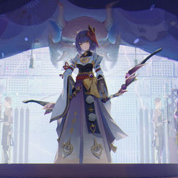 This is a pixiv picture whose title is 九条裟羅.