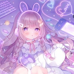 This is a pixiv picture whose title is 「…いっしょにあそんでくれる？」.