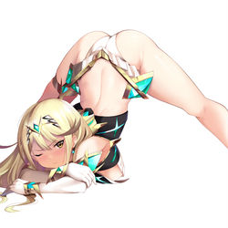 This is a pixiv picture whose title is 例のポーズのヒカリちゃん.