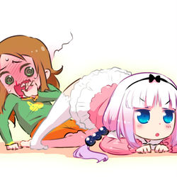 This is a pixiv picture whose title is 例のポーズ.