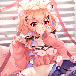 This is a pixiv picture whose title is Comfy Space Cat.