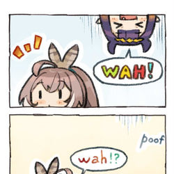 This is a pixiv picture whose title is wah!?.