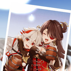 This is a pixiv picture whose title is 無題.
