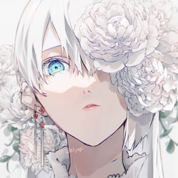 This is a pixiv picture whose title is Paeonia.