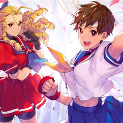 This is a pixiv picture whose title is さくらがんばる！.