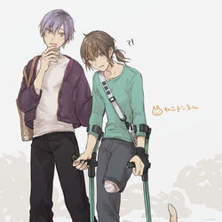 This is a pixiv picture whose title is ねこちゃん通り道.