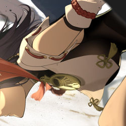 This is a pixiv picture whose title is 九条裟羅さん.