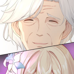 This is a pixiv picture whose title is 渴望神明注视之人.