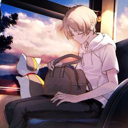 This is a pixiv picture whose title is 夏が終わる.